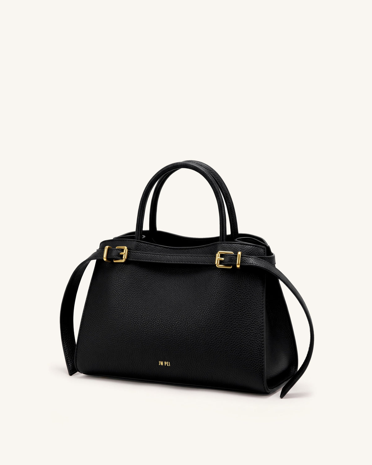 Ella Structured Tote - Black